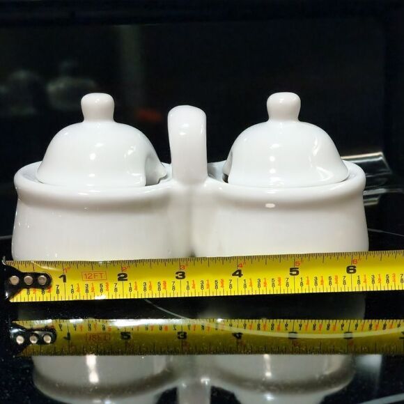 Vintage ceramic condiment server - Picture 6 of 7